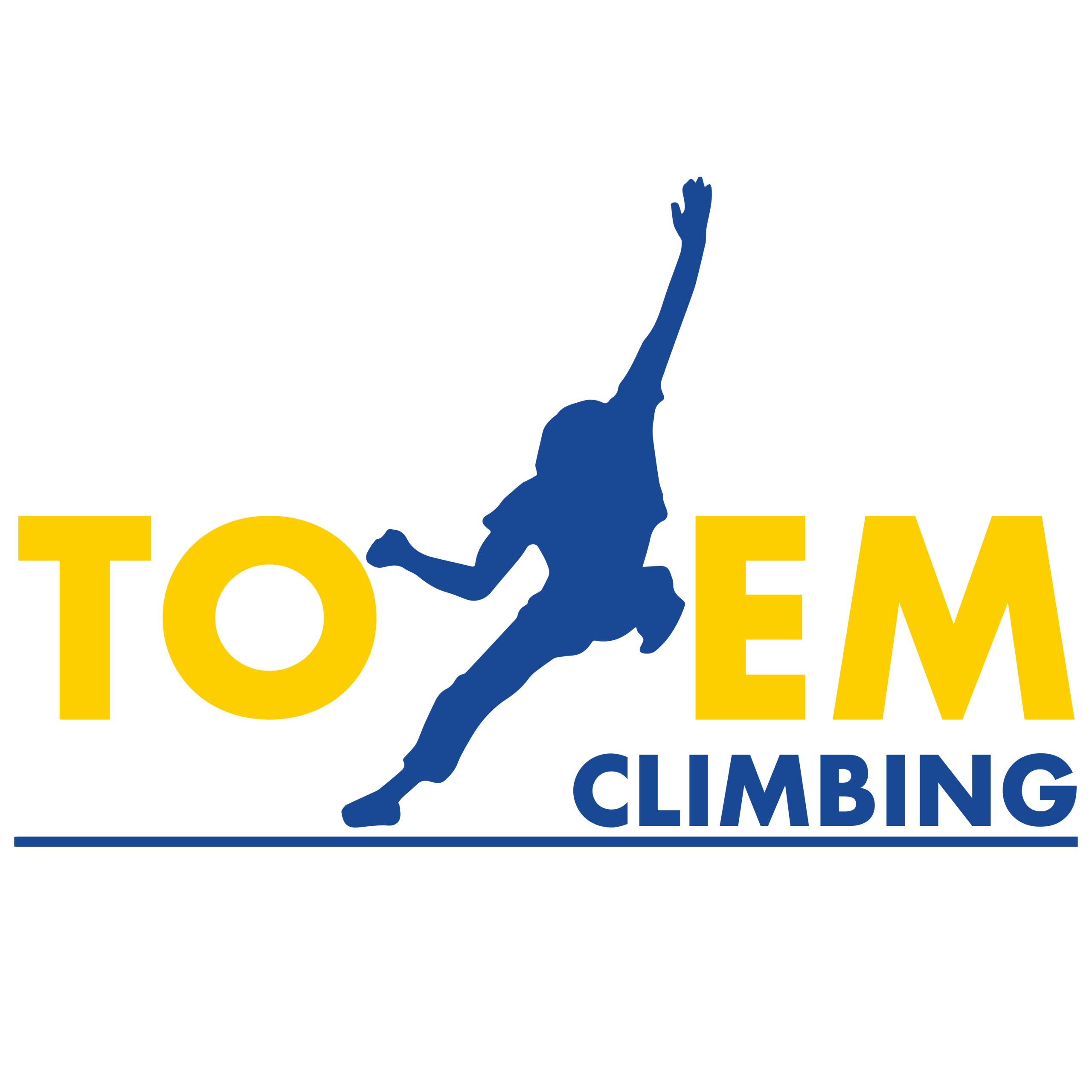 TOTEM Climbing Logo bleu (1)